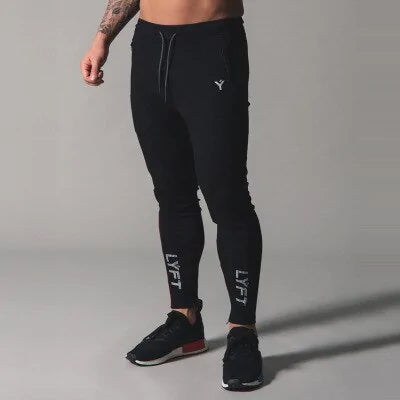 Men's Fitness Sweatpants: Elastic Jogger Track Pants