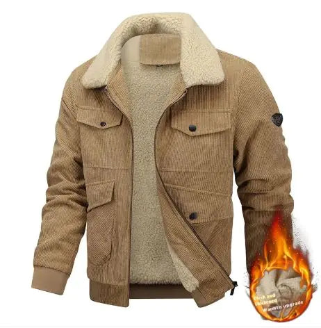 Winter Lapel Fleece Jacket