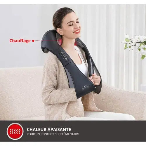 Heated Massage Device For Neck