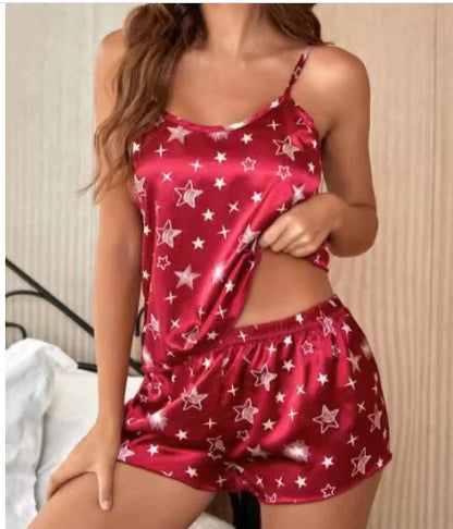 Sexy Floral Pajama Set