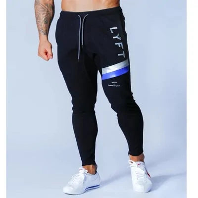 Men's Fitness Sweatpants: Elastic Jogger Track Pants